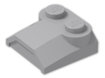 LEGO® Brick: Slope Brick Rounded 2 x 2 x 0.667 41855 | Color: Medium Stone Grey