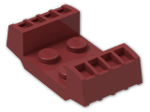 LEGO® Stein: Plate 2 x 2 With Raised Grilles 41862 | Farbe: New Dark Red