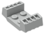 LEGO® Brick: Plate 2 x 2 With Raised Grilles 41862 | Color: Silver flip/flop