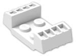 LEGO® Stein: Plate 2 x 2 With Raised Grilles 41862 | Farbe: White