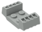 LEGO® Brick: Plate 2 x 2 With Raised Grilles 41862 | Color: Grey