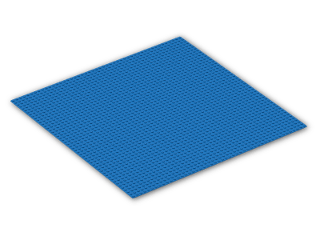 LEGO® Stein: Baseplate 48 x 48 4186 | Farbe: Bright Blue