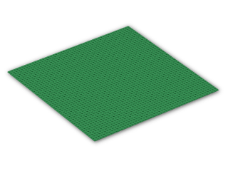 LEGO® Brick: Baseplate 48 x 48 4186 | Color: Dark Green