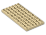 LEGO® Stein: Duplo Plate 6 x 12 4196 | Farbe: Brick Yellow