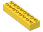 LEGO® Brick: Duplo Brick 2 x 8 4199 | Color: Bright Yellow