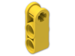 LEGO® Brick: Technic Cross Block 1 x 3 (Axle/Pin/Pin) 42003 | Color: Bright Yellow