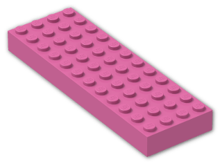 LEGO® Brick: Brick 4 x 12 4202 | Color: Bright Purple