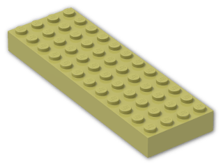 LEGO® Brick: Brick 4 x 12 4202 | Color: Cool Yellow