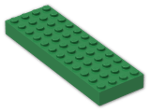LEGO® Stein: Brick 4 x 12 4202 | Farbe: Dark Green