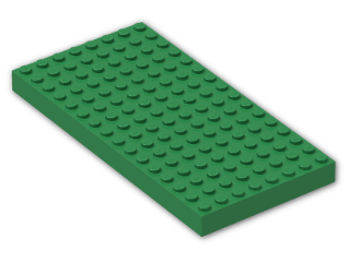 LEGO® Brick: Brick 8 x 16 4204 | Color: Dark Green