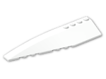 LEGO® Brick: Wedge 12 x 3 x 1 Double Rounded Left 42061 | Color: White