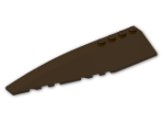 LEGO® Brick: Wedge 12 x 3 x 1 Double Rounded Left 42061 | Color: Dark Brown