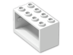 LEGO® Stein: Hose Reel 2 x 4 x 2 Holder 4209 | Farbe: White