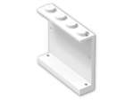 LEGO® Brick: Panel 1 x 4 x 3 4215a | Color: White