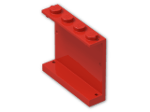 LEGO® Brick: Panel 1 x 4 x 3 4215a | Color: Bright Red