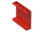 LEGO® Brick: Panel 1 x 4 x 3 with Hollow Studs 4215b | Color: Bright Red