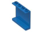 LEGO® Brick: Panel 1 x 4 x 3 with Hollow Studs 4215b | Color: Bright Blue
