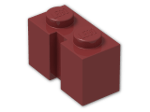 LEGO® Brick: Brick 1 x 2 with Groove 4216 | Color: New Dark Red