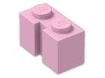 LEGO® Brick: Brick 1 x 2 with Groove 4216 | Color: Light Purple