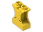LEGO® Stein: Duplo Brick 1 x 2 x 2 with Scooped Sides 42234 | Farbe: Bright Yellow