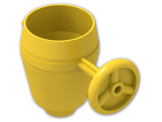 LEGO® Stein: Duplo Vehicle Cement Mixer Bucket 42235 | Farbe: Bright Yellow