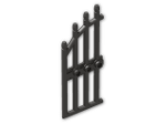 LEGO® Brick: Gate 1 x 4 x 9 Arched with Bars 42448 | Color: Metallic Dark Grey