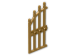LEGO® Brick: Gate 1 x 4 x 9 Arched with Bars 42448 | Color: Warm Gold