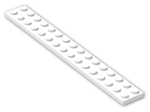 LEGO® Stein: Plate 2 x 16 4282 | Farbe: White
