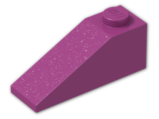LEGO® Brick: Slope Brick 33 3 x 1 4286 | Color: Bright Reddish Violet