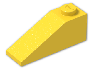 LEGO® Brick: Slope Brick 33 3 x 1 4286 | Color: Bright Yellow