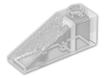 LEGO® Brick: Slope Brick 33 3 x 1 4286 | Color: Transparent