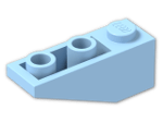 LEGO® Stein: Slope Brick 33 3 x 1 Inverted 4287 | Farbe: Pastel Blue