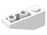 LEGO® Stein: Slope Brick 33 3 x 1 Inverted 4287 | Farbe: White