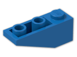 LEGO® Brick: Slope Brick 33 3 x 1 Inverted 4287 | Color: Bright Blue