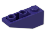 LEGO® Brick: Slope Brick 33 3 x 1 Inverted 4287 | Color: Medium Lilac