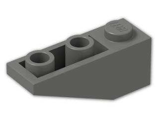 LEGO® Stein: Slope Brick 33 3 x 1 Inverted 4287 | Farbe: Dark Grey