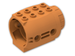LEGO® Brick: Plane Jet Engine 4 x 5 x 3 43121 | Color: Bright Orange