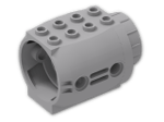 LEGO® Brick: Plane Jet Engine 4 x 5 x 3 43121 | Color: Medium Stone Grey