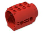 LEGO® Brick: Plane Jet Engine 4 x 5 x 3 43121 | Color: Bright Red