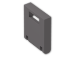 LEGO® Brick: Container Box 2 x 2 x 2 Door with Slot 4346 | Color: Dark Stone Grey