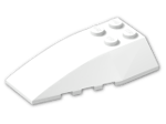 LEGO® Brick: Wedge 6 x 4 Triple Curved 43712 | Color: White
