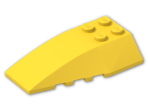 LEGO® Stein: Wedge 6 x 4 Triple Curved 43712 | Farbe: Bright Yellow