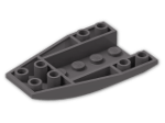 LEGO® Brick: Wedge 6 x 4 Triple Curved Inverted 43713 | Color: Dark Stone Grey