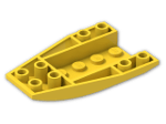 LEGO® Stein: Wedge 6 x 4 Triple Curved Inverted 43713 | Farbe: Bright Yellow