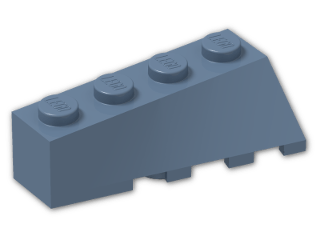 LEGO® Brick: Wedge 4 x 2 Sloped Left 43721 | Color: Sand Blue