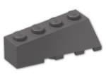 LEGO® Stein: Wedge 4 x 2 Sloped Left 43721 | Farbe: Dark Stone Grey