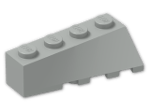LEGO® Brick: Wedge 4 x 2 Sloped Left 43721 | Color: Grey