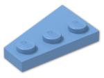 LEGO® Brick: Wing 2 x 3 Right 43722 | Color: Medium Blue