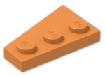 LEGO® Stein: Wing 2 x 3 Right 43722 | Farbe: Bright Orange