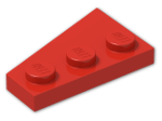 LEGO® Stein: Wing 2 x 3 Right 43722 | Farbe: Bright Red